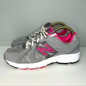 New Balance NB 481 Running Shoes Gray Pink Colorway WE481GP1 Womens Size 7.5